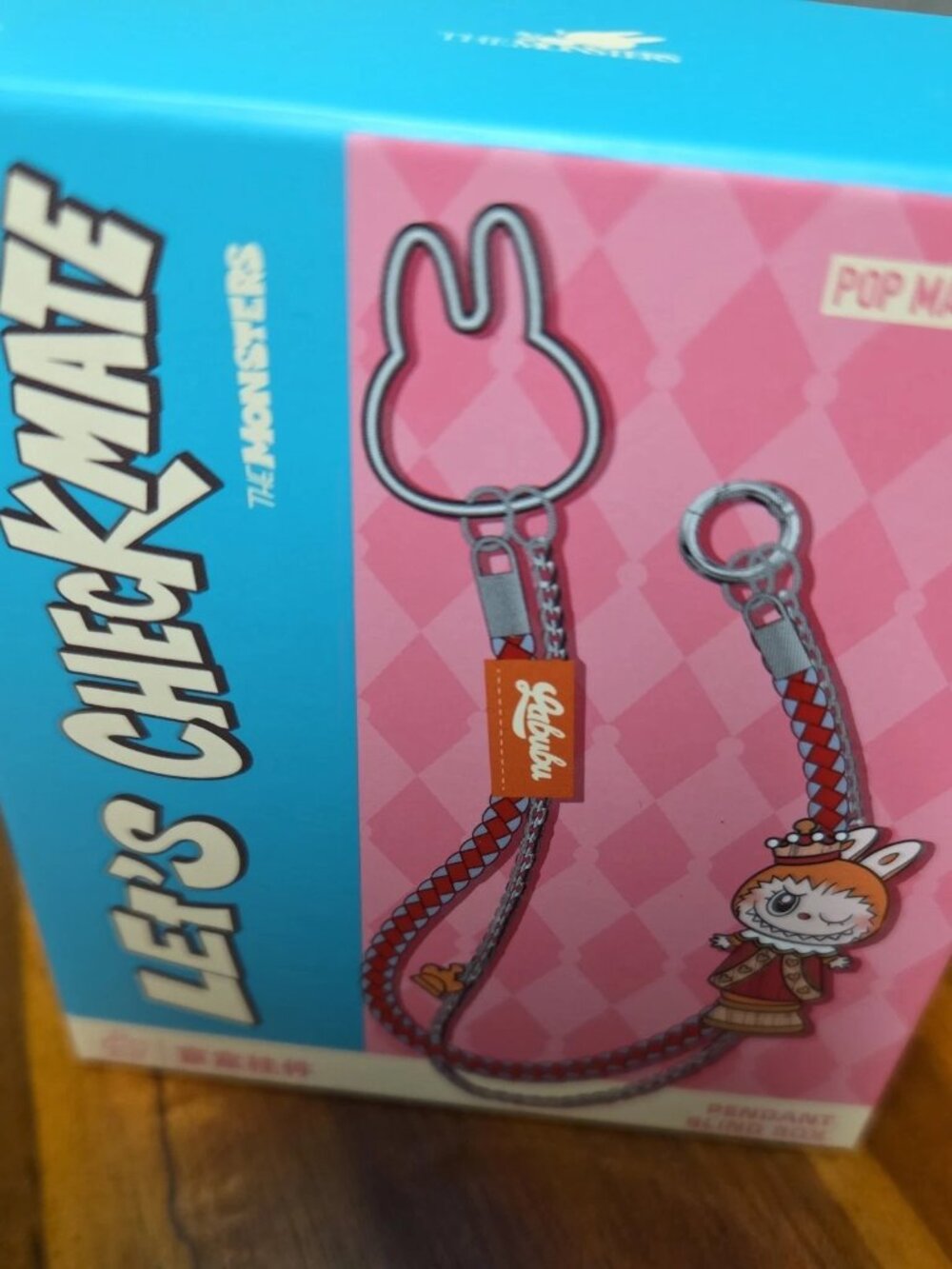 Pop Mart The Monsters Let’s Checkmate Series Pendant Blind Box